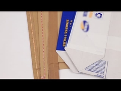 کیسه کاغذی کرافت قهوه ای دو دوخته با مقاومت کششی بالا تحمل بار قوی