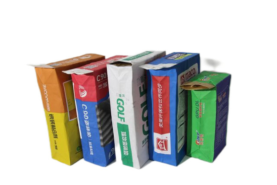 20 کیلوگرم کیسه کاغذی با حجم سفارشی و چاپ