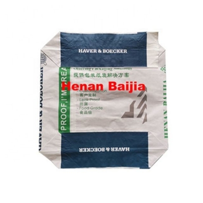 کاغذ کرافت با کیسه آستر پلی اتیلن 25 کیلوگرمی ساک ملات OEM پذیرفته شده است