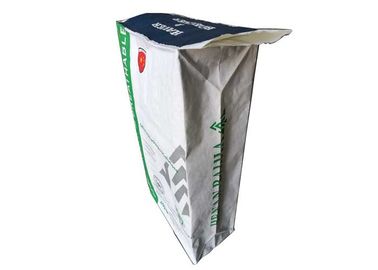 کیسه های کاغذی چند لایه کرافت 25kg 30kg 50kg نوع دریچه نوع کاغذ برای پودر بتونه دیوار چسب کاشی