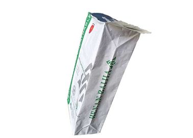 کیسه های کاغذی Multiwall شیر 3 لایه چسبیده به طول عمر بالا با کشش بالا