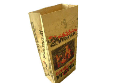 کیسه های کاغذ مهر و موم شده ضد آب Kraft Heat Kert Heat 60g-120g / M2 کیسه های چند لایه ضد آب