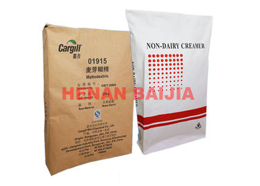 کیسه های مهر و موم حرارتی Bottom Bottom Kraft Heat Water اثبات غیر لغزش سطح قابل حمل آسان برای حمل