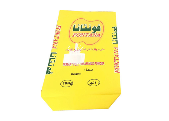 کیسه های کاغذی صنعتی استاندارد GMP برای پودر شیر