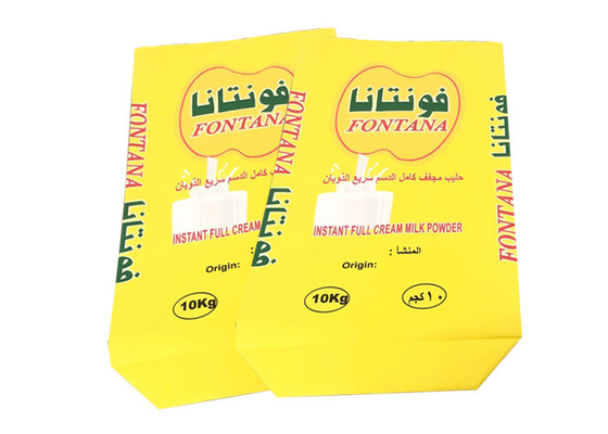 کیسه های کاغذی صنعتی استاندارد GMP برای پودر شیر