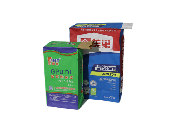 20 کیلوگرم کیسه کاغذی با حجم سفارشی و چاپ