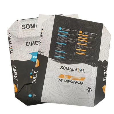 20 کیلوگرم کیسه سیمان 25 کیلوگرم کیسه کاغذ دیواری چند کیسه کاشی و سرامیک بسته بندی پلاستیک