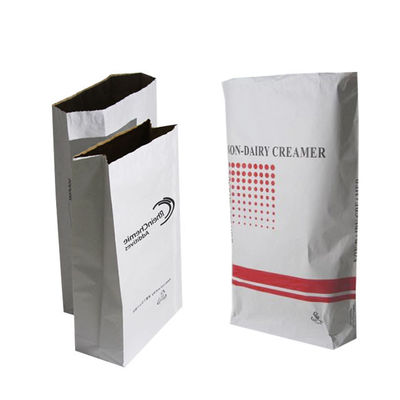 کیسه های کاغذی با دریچه های سفارشی در صنعت کشاورزی مواد شیمیایی مواد غذایی