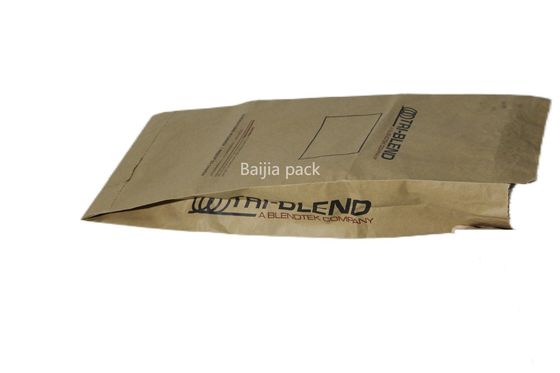 60cmx40cmx10cm Multiwall Kraft Paper Bags سفارشی چاپ شده