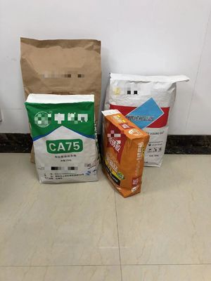 کیسه های کاغذی دیواری قابل سفارشی شدن سفید یا قهوه ای بسته بندی صنعتی Kraft