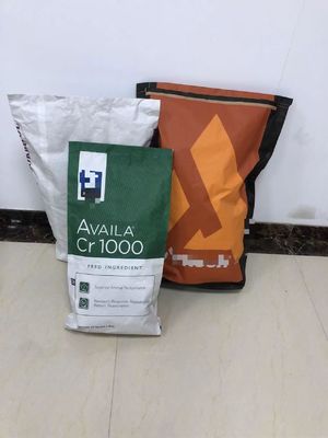 20kg کوله های کاغذی با ظرفیت پذیرفته شده سفارشی و بسته شدن