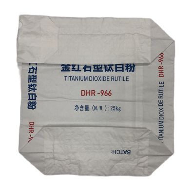 بسته بندی کیسه های چند دیواری دی اکسید تیتانیوم برای اهداف صنعتی