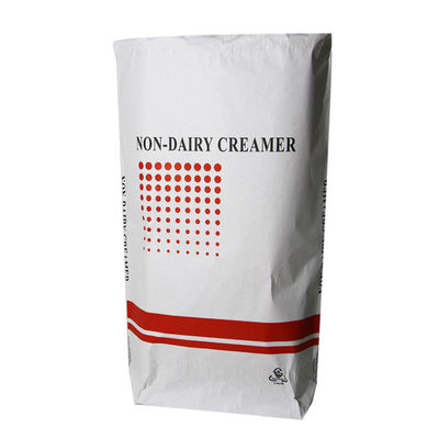 صنایع چند دیواری کیسه های کاغذی Kraft / کیسه 20KG تولید کننده برای محصولات خشک جریان