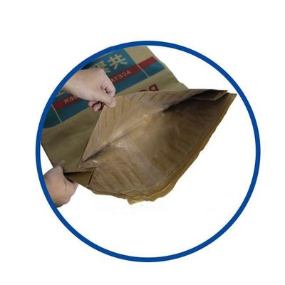 کیسه های کاغذی چند دیواری با بسته بندی مواد غذایی