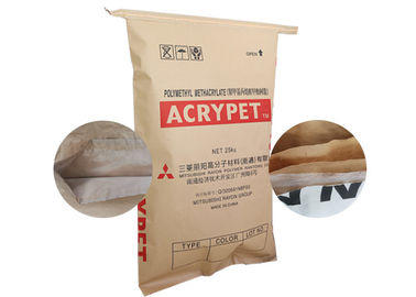 کیسه های کاغذی مخصوص کاغذ Multiwall صنعتی اثبات رطوبت 60g-120g / M2 کیسه های مواد غذایی Kraft Kraft