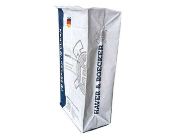 کیسه های کاغذی Multiwall شیر آب بندی شده بسته بندی شده و بسته بندی بهداشتی کیسه های کاغذی Multiwall را بسته بندی کنید