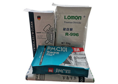 کیسه کاغذی قهوه ای یا سفید Multiwall Kraft برای بسته بندی پودر آرد شن و ماسه