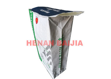کیسه های کاغذ چند لایه چاپ سفارشی پایین چرخ خیاطی مربع دستگاه پر کننده خودکار