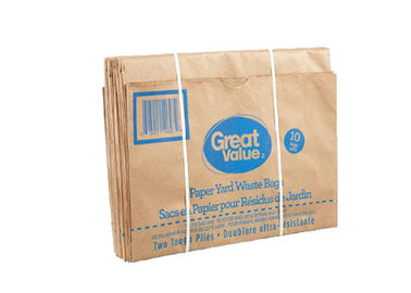 بسته بندی برگهای زباله حیاط دو قطعه دوخته شده دوخته شده ضخیم