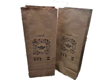 Kraft Lawn And Leaves 30 کیسه کاغذی چند جداره گالن