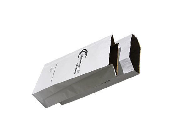 کیسه های کاغذی کرافت زیست تخریب پذیر Square Bottom 120 گرم برای بسته بندی نشاسته ذرت