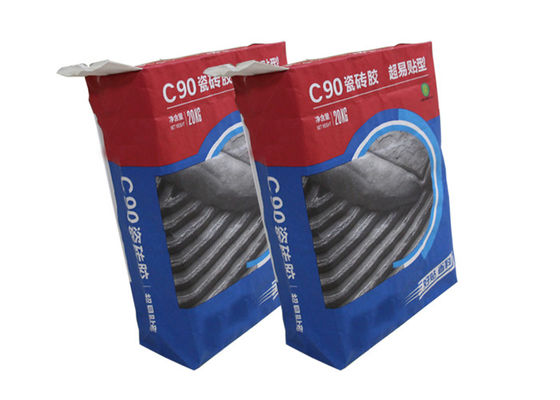 آرم سفارشی کیسه های کاغذی چند جداره 25 کیلوگرمی ، کیسه کاغذی کرافت 50 کیلوگرم