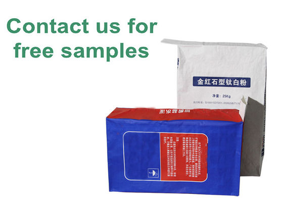 کیسه های بسته بندی شیرهای کاغذی شبه کرافت 25 لایه 3 کیلوگرمی