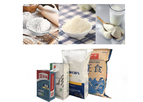 کیسه های کاغذی 25 کیلویی 20 کیلویی کاغذی بسته بندی کیسه کاغذی برای خوراک گاو