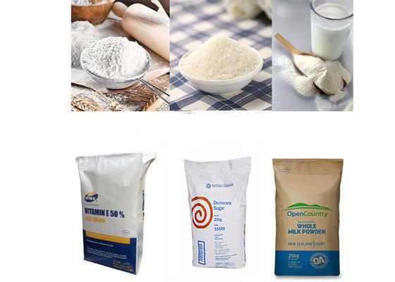 کیسه های پودری کاغذی 25 کیلوگرمی 3 لایه 20 کیلویی کیسه ای از جنس سیمان صنعتی Pp Pe Inner