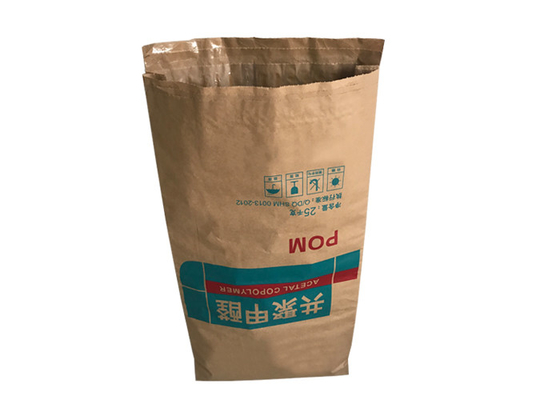بسته بندی چند لایه کاغذ دیواری PE Liner Lamination 10kg 25kg 50kg بسته بندی آرد قند