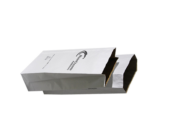 کیسه های کاغذی مهر و موم شده 3 لایه ای که جیب های ذوزنقه ای را باز کرده و مقاومت خوبی در برابر سایش دارند