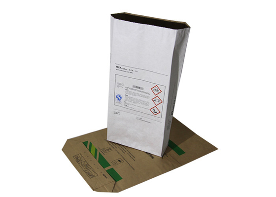 کیسه های کاغذی چمنی زیست تخریب پذیر کاغذ کرافت چند دیواری 30 گالن برای برگ